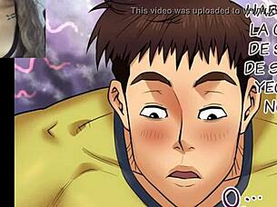 My aunt's erotic chapter in hentai comic