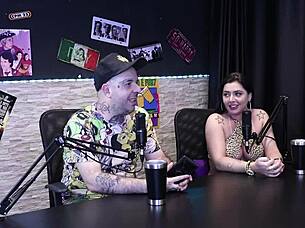 Gustavo Asbach In No Top Cast, Complete Sheer Red Outfit For Sexy Old Cuckold Story