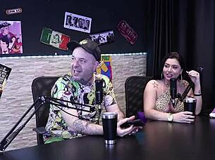 Gustavo Asbach In No Top Cast, Complete Sheer Red Outfit For Sexy Old Cuckold Story