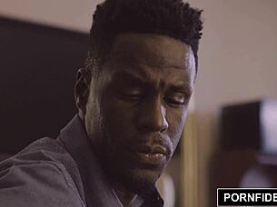 Pornfidelity Shae Celestine in Interracial Scene with Big Black Cock