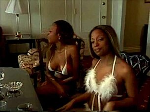 Ebony girls lifting and carrying part 5 😊