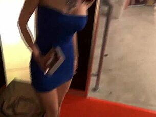 Get her big tits and tight ass nailed in German beauty handcuffs