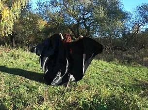 do you like my dance in lingerie outdoors?