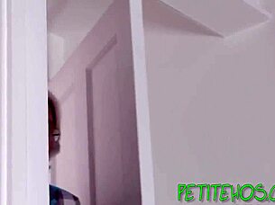 Tiny Amateur Riding Big Black Cock After Giving Blowjob In Hd Reality Scene!