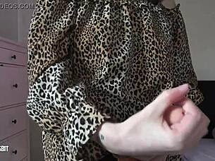 does lou nesbit peg lia louise with dirty talk in domination?