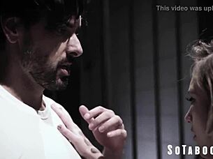 Strangers held & tricked into fucking for freedom - make eachother orgasm before the timer hits zero