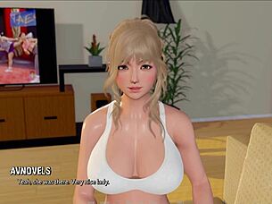Ripples 45 In Anime Game With 3D Cartoon And Clothes Ripped