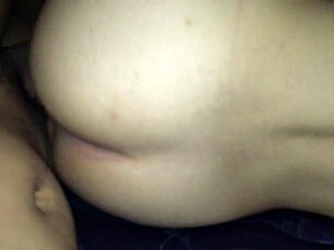 I'm pounding my girlfriend's big ass with my monster cock hard