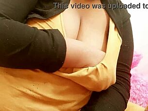 Sexy Bhutan Bahbhi Shows Off Her Big Boobs And Tits