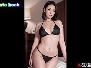 ai generated adult photo in lingerie