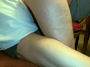 Lap dance follows the party