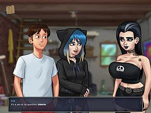 Summertime saga episode 152 unfolds.