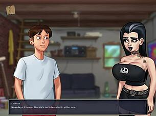 Summertime saga episode 152 unfolds.