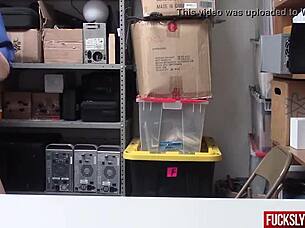 Naomi nash, a teen, gets fucked by an old officer at work – is it cheating or just reality?