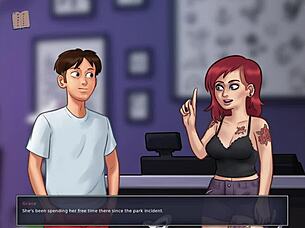 Summertime saga episode 152 unfolds.