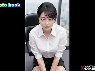 ai generated adult photo in lingerie