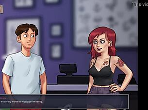 Summertime saga episode 152 unfolds.