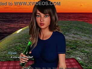 Complete gameplay of Sunshine Love part 5 with MILF and petite characters.