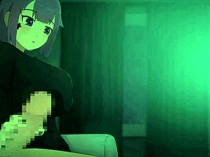 The vel story includes a detailed hand job scene from pov, featuring anime characters in a hentai cartoon setting