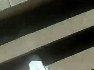 Super Bold Outdoor Queen Mei Na Blowjob On Park Bench, Bareback Doggy Creampie