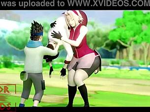 Post-Training Creampie With Big Ass In Hentai?