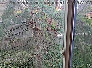 deep blowjob to my stepbrother by the window.