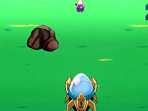 Kame Paradise 3 partea 2 - Videl cu sâni mari dă blowjob sălbatic în acțiunea jocului hentai