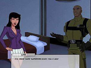 Nézd a DC Comics hentai sztriptízt ruhák leszakadásával és villantással