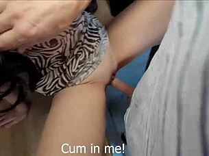 Zwykła kompilacja creampie z spermą kapiącą w środku z bliska