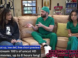 latina freshman mara luv spreads pussy for doctor tampa gyno exam