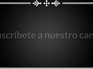 Jeg knullet venninna mi Blanca med strap-on og hennes store kuk i vår lesbiske gruppesesjon.