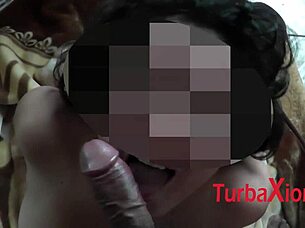 פיתיתי את גיסתי הלטינית החמה והיא לקחה את הזרע שלי כמו כלבה, כל כך פררה