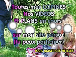 Lesbiennes en extérieur surprises par un pervers dans une compilation amateur