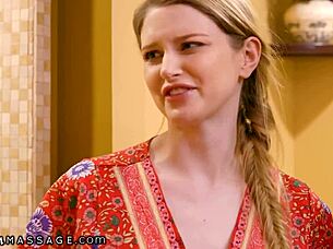 تدليك نورو مع شانيل بريستون يدخل الزوجين الشباب اللي عمرها 18+ في متعة ساخنة