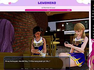 Sto giocando a Harem Hotel parte 2 come vtuber LewdNeko, è così divertente con la cameriera e gli appuntamenti