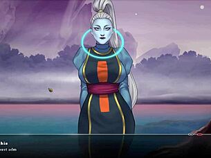 El vagyok ragadtatva ezekkel a szörny cicikkel Dragon Ball Divine Adventure 30. részben hatalmas szőkék