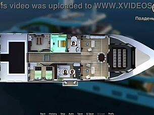 Di Waterworld, Dia Hisap Kontolnya Sambil Dia Ngentotnya