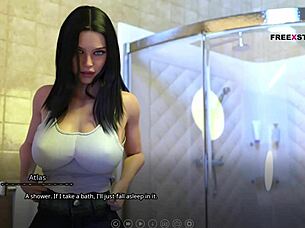 吸血鬼王子阿特拉斯淋浴抬腿后入狂干莱亚娜