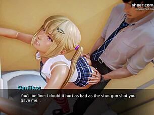 Remaja 18+ horny dihukum dengan anal kasar dalam tandas