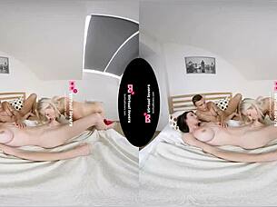 tsvirtuallovers - shemale bourre une milf aux gros seins dans une séance torride