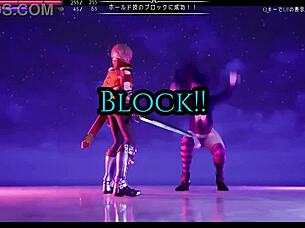 יו, אני משחק ב-RPG הזה תחת המכשפה עם תנועות הנטאי פרועות! 😈