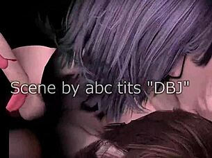 试过像这个狂野Vam动漫场景的双人吹箫吗？