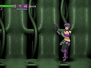 Infiltrerad spion mot vore-alien kink i Xenotake hentai extreme spel ep 6