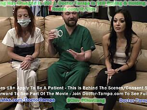 Doktor Tampa gir Bliare Celeste intens gynekologisk undersøkelse