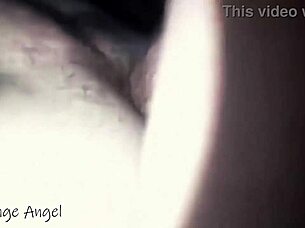 Jag, den håriga botten gay, fick hårt pundad av min älskares stora kuk i vår hemmagjorda anal-session, creampie och allt