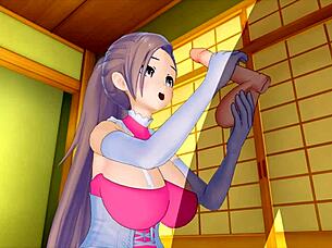 क्यूट लड़की सेक्सी मेड कॉस्ट्यूम में 3डी हentai से मेरे बड़े लंड को उत्तेजित