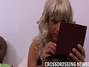 Playing with My Cock in Sexy Lingerie Feels So Good