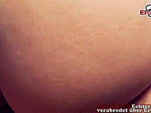 Cewek Jerman Kurus 18+ Seks Jalanan di Mobil Luar Ruang