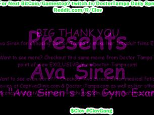 Hej, Podívej se na První Gynekologickou Prohlídku Avy Siren s Doktorem Tampou, Zkoumá Její Přirozená Prsa a Spekulum na Floridě 😏