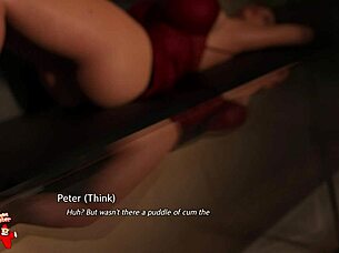 Hé, az aranyfiú 16 nagy cicis MILF-fel 3D hentai játékban